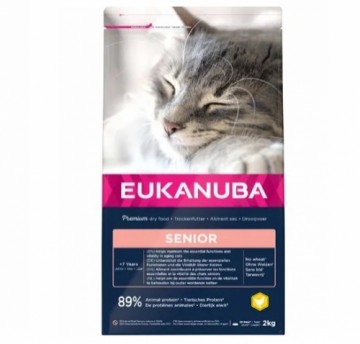 Sausā barība kaķiem - Eukanuba CAT Senior TOP CONDITION 7+ Chicken 10KG