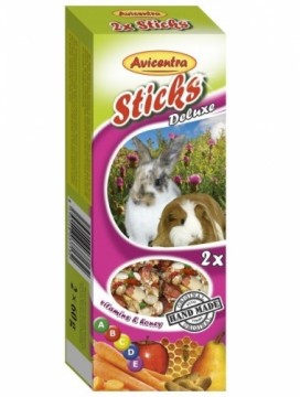 Placek Papildbarība grauzējiem – Avicentra Sticks honey for big rodents, 2x60g