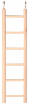 Wooden ladder for birds - Trixie Wooden ladder (6 steps), 28 cm