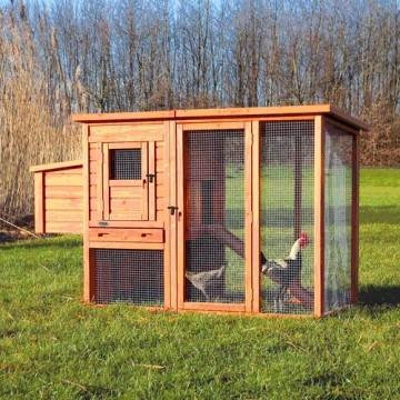 Bird house : Trixie Chicken Coop with Enclosure. 170 × 105 × 77 cm