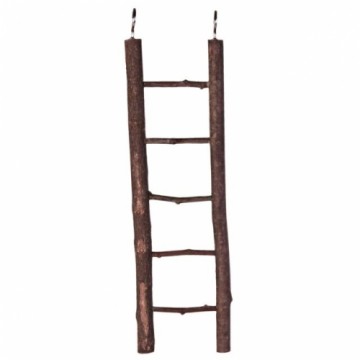 Wooden Ladder for birds : Trixie Wooden Ladder, (5 steps), 26 cm