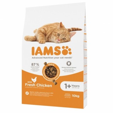 Сухой корм для кошек - IAMS CAT ADULT CHICKEN, 10 кг