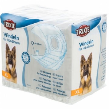 Diapers for dogs - Trixie Diapers for dogs, 12 pcs, XL, 40-58cm