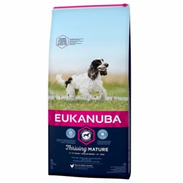 Dry food for dogs - Eukanuba Mature and Senior Medium, Chicken, 15 kg