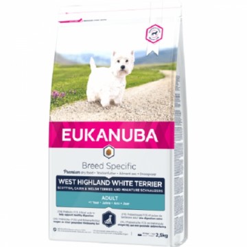 Сухой корм для собак - Eukanuba Adult West Highland White Terrier, 2,5 кг