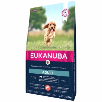 Сухой корм для собак - Eukanuba Adult Small & Medium, SALMON, 2,5 кг