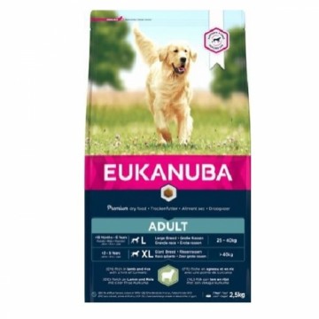 Сухой корм для собак - Eukanuba Adult Large, Lamb and Rice, 12 kg