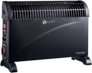 Mesko   Convector Heater with Timer and Turbo Fan  MS 7741b Convection Heater, 2000 W, Number of power levels 3, Black