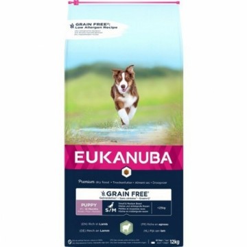 Fodder Eukanuba Grain Free Puppy Small&Medium Lamb Lamb 12 kg