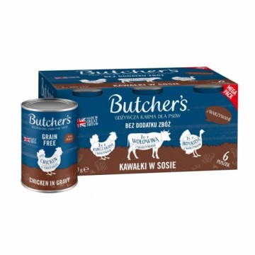 Влажный корм Butcher's BUTCHER S Original Mega pack Курица 6 x 400 g