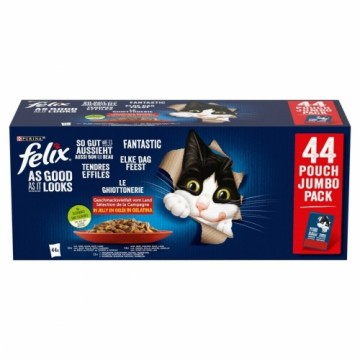 Корм для котов Purina Felix Fantastic Говядина