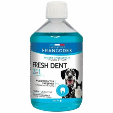 Mutes Skalošanas Līdzeklis Francodex Fresh dent 500 ml Kaķis Suns