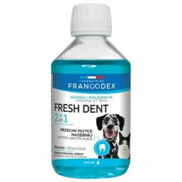 Ополаскиватель для полости рта Francodex Fresh dent 250 ml кот Пёс