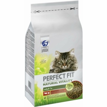 Kaķu barība Perfect Fit Natural Vitality Beef 6 Kg