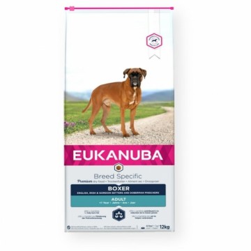 Фураж Eukanuba Adult Boxer Для взрослых Курица индейка 12 kg