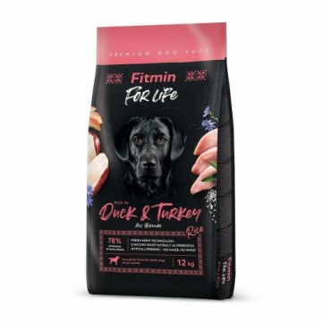 Фураж Fitmin For Life Для взрослых индейка утка 12 kg