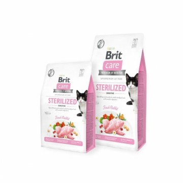 Kaķu barība Brit Care Grain Free Sterilized Sensitive Pieaugušais 7 kg