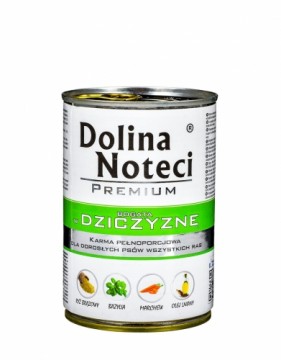 DOLINA NOTECI Premium Rich in game - wet dog food - 400 g