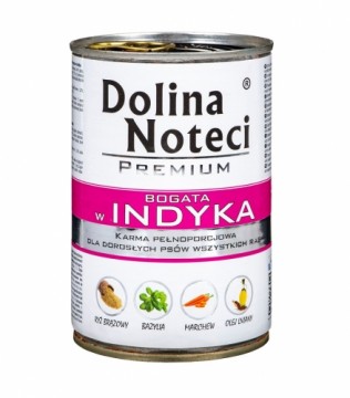 DOLINA NOTECI Premium Rich in turkey - Wet dog food - 400 g