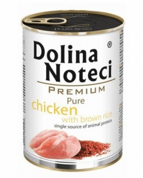 Dolina Noteci Premium Pure rich in chicken with rice - wet dog food - 400g