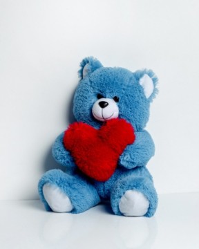 Go Gift FRANK teddy bear 50 cm blue