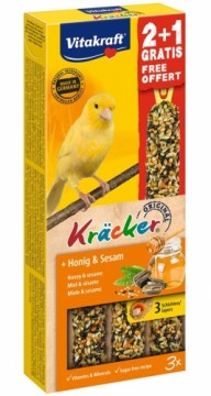 VITAKRAFT Kräcker Honey and sesame - treats for canary - 2 + 1