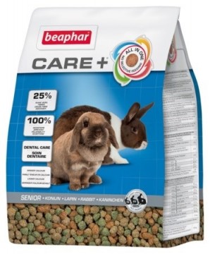 Beaphar Care+ Senior Rabbit Food for over 6 years - 1.5 kg