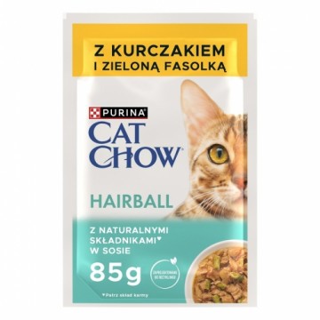 Purina Nestle PURINA Cat Chow Hairball Chicken and Beans - wet cat food - 4 x 85g