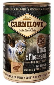 CARNILOVE Into the Wild Duck&Pheasant - Wet dog food - 400 g