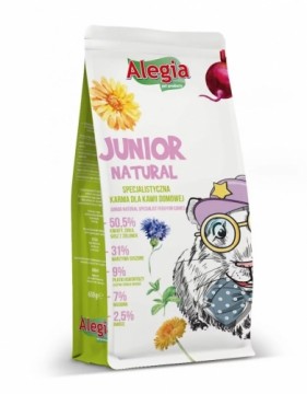 ALEGIA Junior Natural - food for domestic cavies - 650g