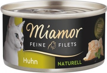 MIAMOR Feine Filets Naturell Chicken - wet cat food - 80g