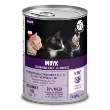 Petrepublic PET REPUBLIC Junior Turkey - wet cat food - 400g