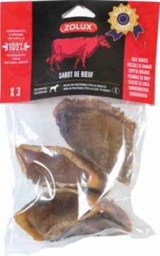 ZOLUX Beef hooves - chew for dog - 210g