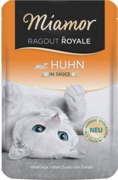 MIAMOR Ragout Royale Chicken in sauce - wet cat food - 100g