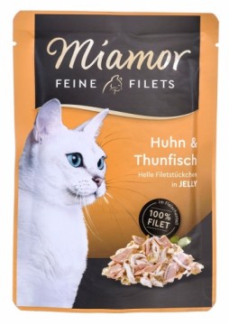 Miamor cats moist food Chicken with tuna 100 g