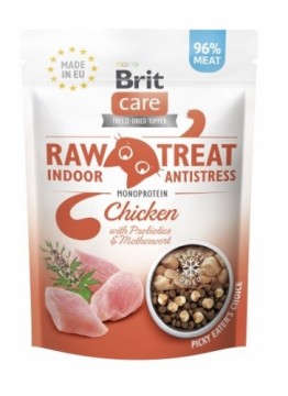 BRIT Care Raw Treat Indoor&Antistress Chicken  - cat treats - 40g