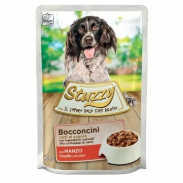 Agras Pet Foods STUZZY Chunks with beef - wet dog food - 100 g