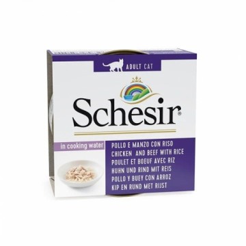 Agras Pet Foods SCHESIR in cooking water Chicken and beef with rice - wet cat food - 85 g