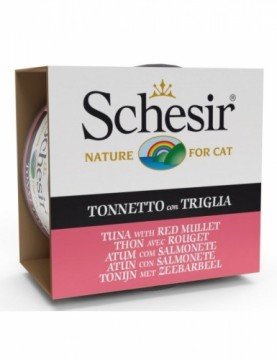 SCHESIR in jelly Tuna with red mullet - wet cat food - 85 g