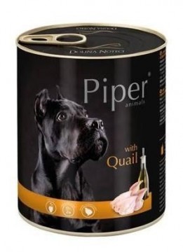 DOLINA NOTECI Piper Animals with quail - wet dog food - 800g