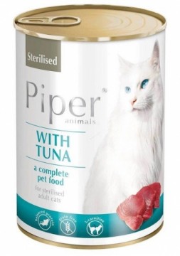 DOLINA NOTECI Piper Sterilised with tuna - wet cat food - 400g