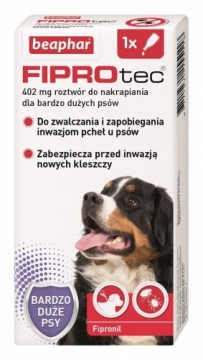 BEAPHAR Drops against fleas and ticks for dogs XL - 1 x 402 mg