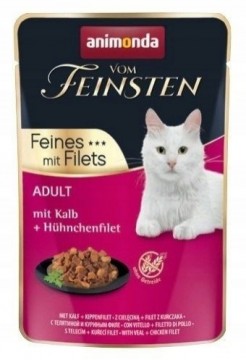 ANIMONDA vom Feinsten Veal - wet cat food - 85 g