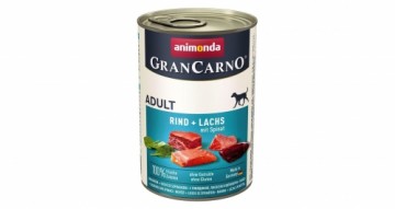 ANIMONDA Grancarno Adult with salmon and spinach - wet dog food - 400 g