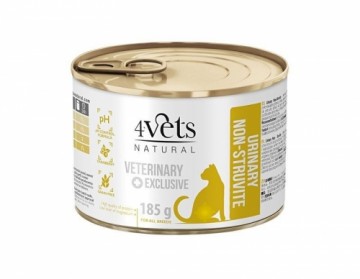 4VETS Natural Urinary No Struvit Cat - wet cat food - 185 g