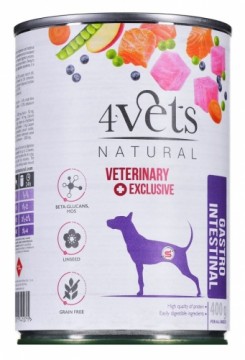 4VETS Natural Gastro Intestinal Dog - wet dog food - 400 g