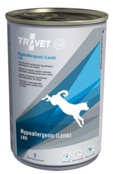 TROVET Hypoallergenic LRD with lamb - Wet dog food - 400 g