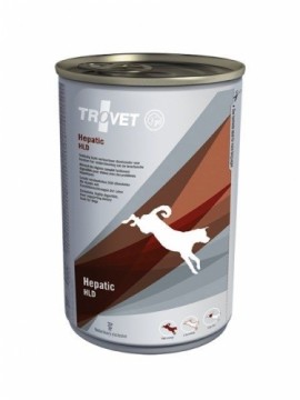 TROVET Hepatic HLD Chicken - Wet dog food - 400 g