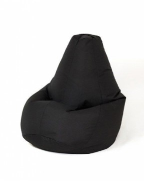 Sako bag pouffe Pear black XL 130 x 90 cm