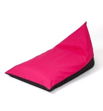 Go Gift Sako bag pouf Mattress pink-black XXL 160 x 80 cm